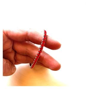 Swarovski crystal Bracelet- red